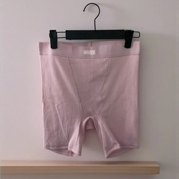 SKIMS Cotton rib boxer cherry blossom size S - Picture 2 of 7